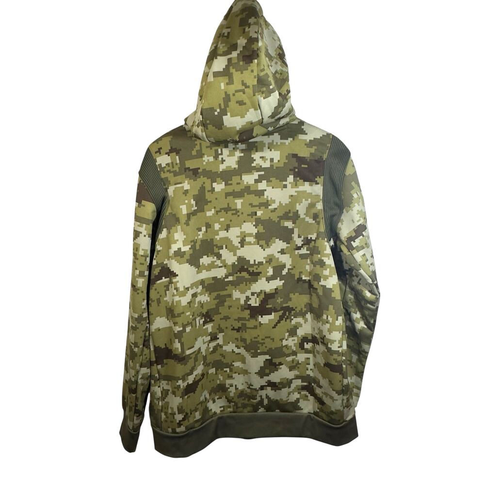 Nike Jacksonville Jaguars Salute to Service Camo Hoodie Sz L USA Patch On Field - Picture 3 of 9